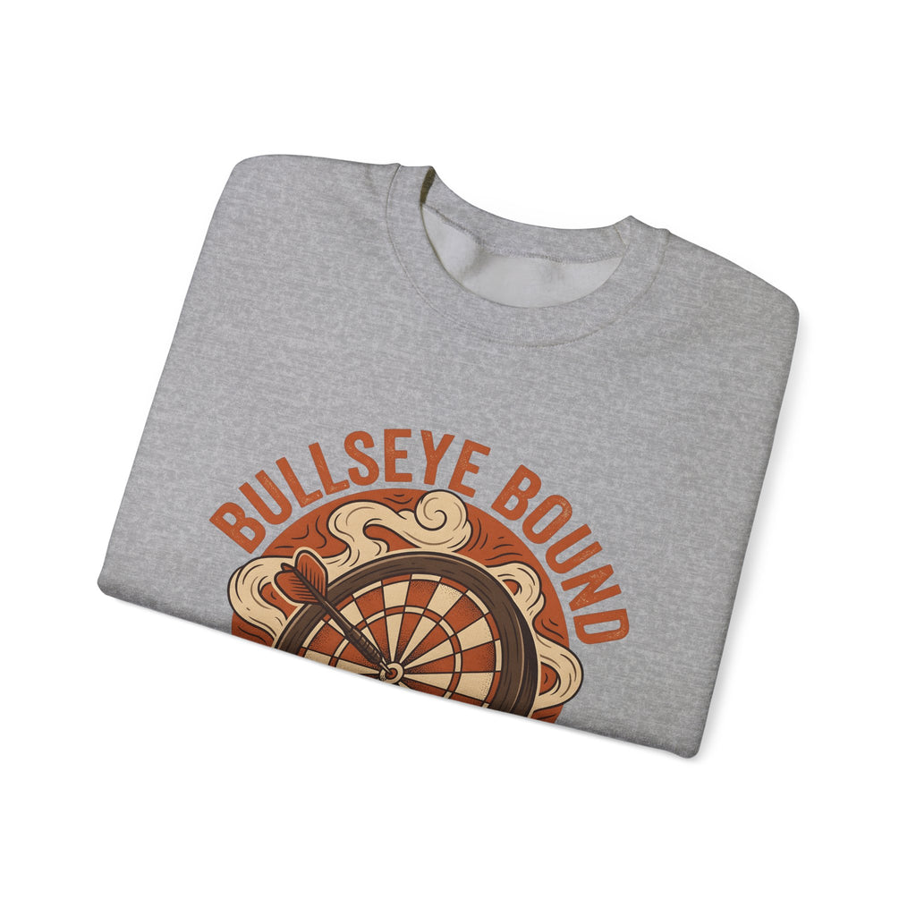 Darts Board Sweatshirt Sports Satire Gift Women Throwback Sweatshirt Dartboard Sweatshirt Athlete Fan Vintage Sweatshirt Parody Graphic Heritage Throwing Dart