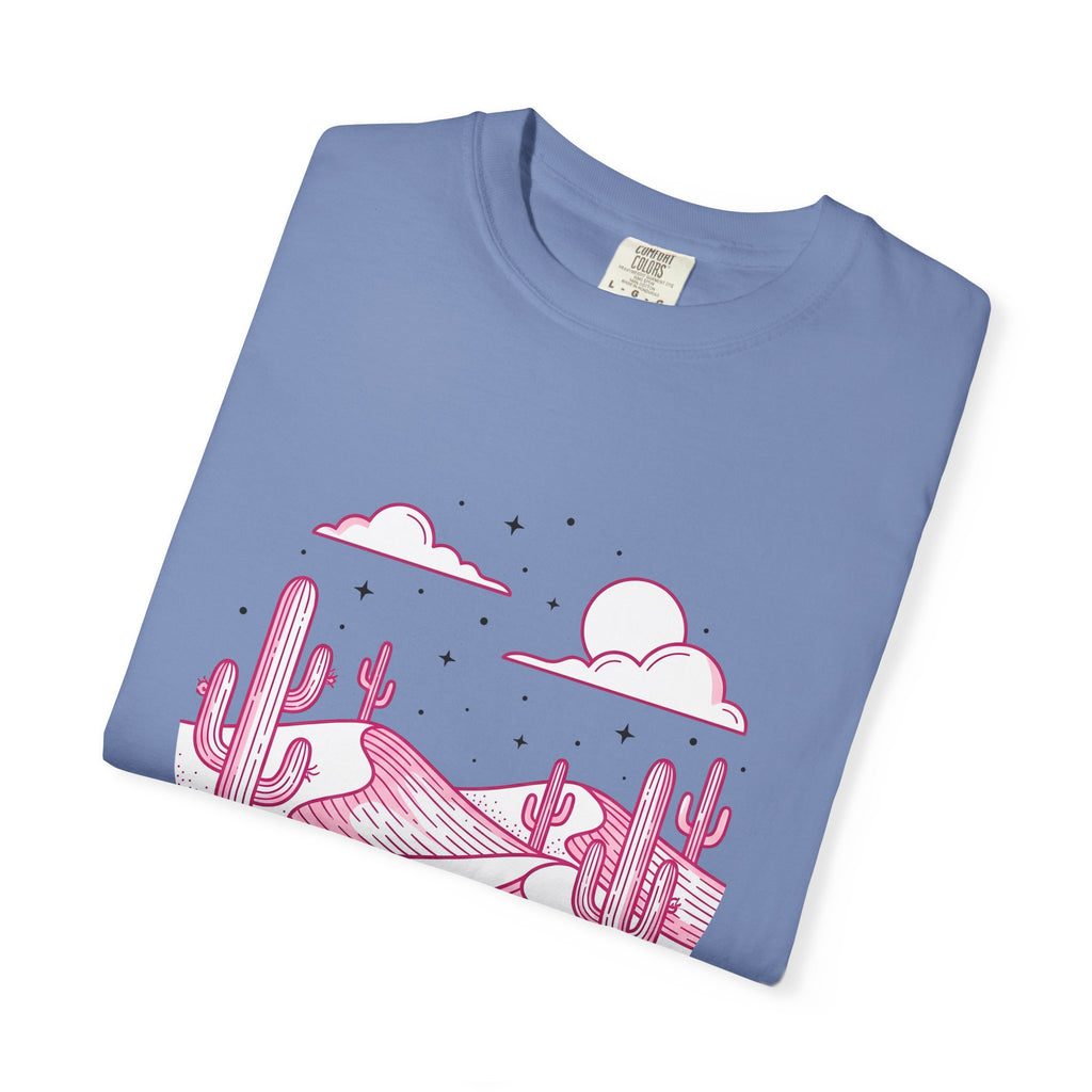 Desert Plant Desert Wilderness Gift Modern Cactus Desert Fan Succulent Wilderness Line T-Shirt