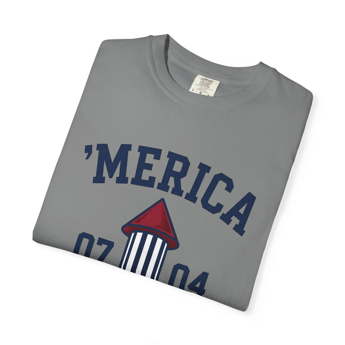 Firework Rocket 4Th Of July Celebration Gift Colorful Fireworks Independence Day Fan Vibrant Party T-Shirt