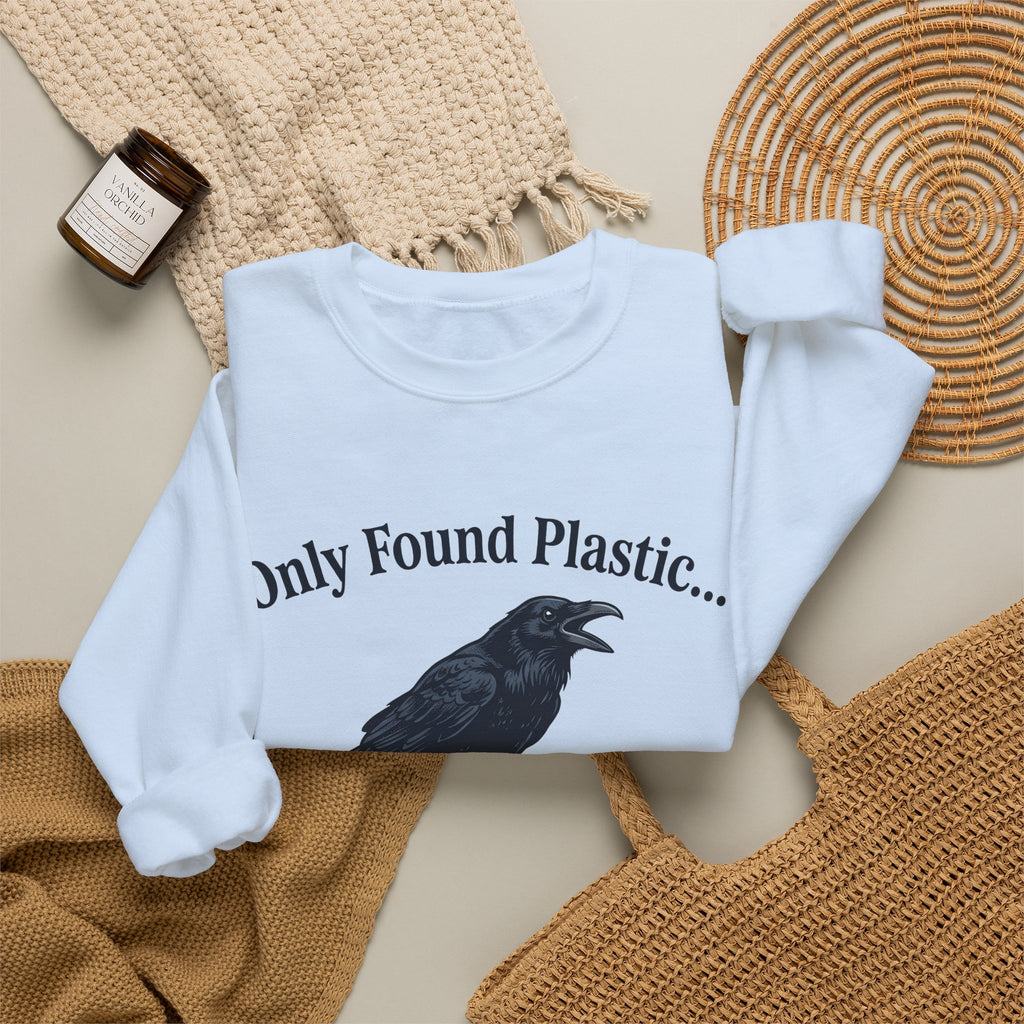 Crow Eggs Sweatshirt Easter Animal Gift Women Vintage Sweatshirt Raven Eggs Sweatshirt Easter Fan Retro Sweatshirt Creature Graphic Hand Drawn Egg Shells