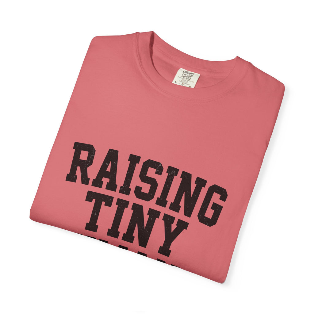 Varsity Lettering T-Shirt Moms Childcare Gift Women Retro T-Shirt Letterman T-Shirt Motherhood Fan Vintage T-Shirt Nanny Graphic Simple Worn Effect