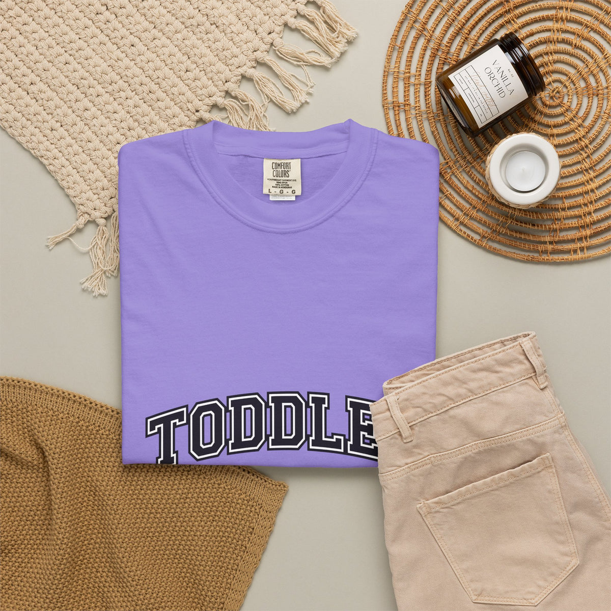 Varsity Lettering Style T-Shirt Mom Home Gift Women Thick T-Shirt Letterman T-Shirt Motherhood Fan Bold T-Shirt Domestic Graphic Basic Semicircle