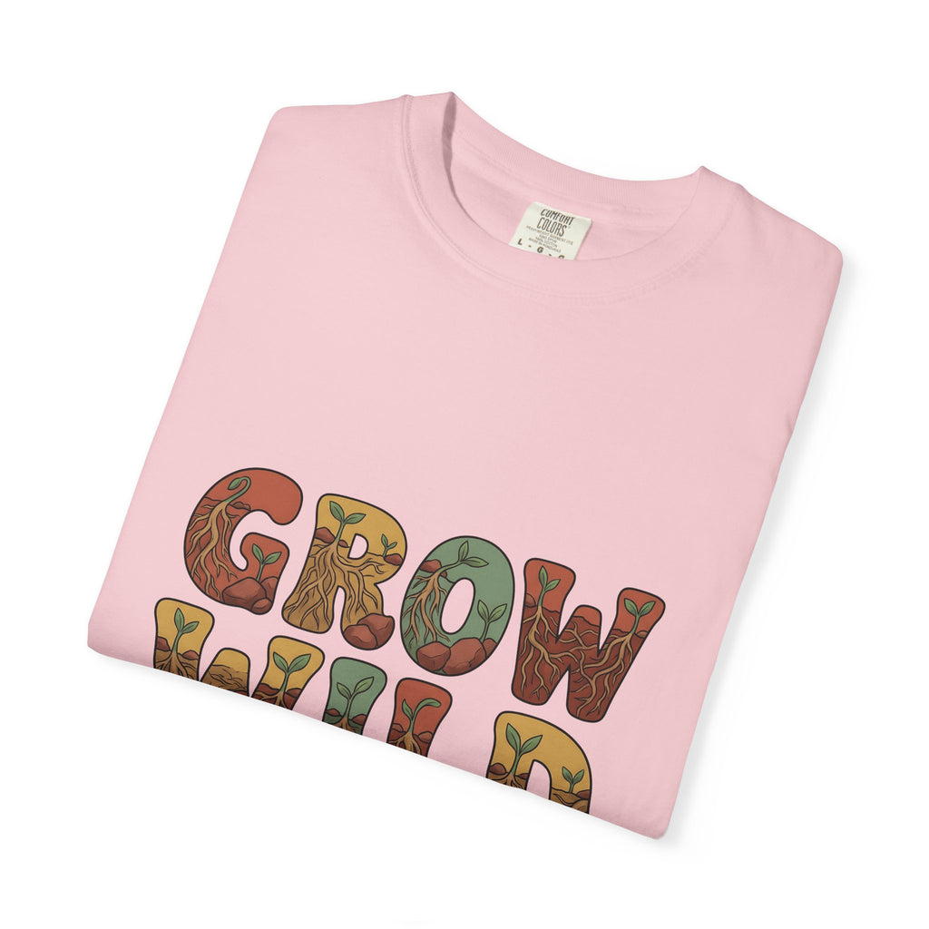 Plant Root Boho Chic Outdoors Gift Sketch Root System Bohemian Enthusiast Drawing T-Shirt