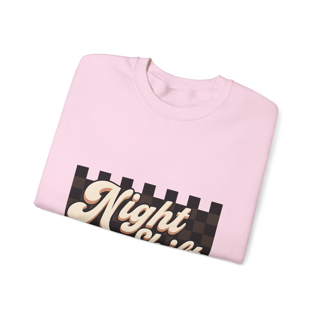 Vintage Checkered Sweatshirt Nurses Job Gift Women Retro Sweatshirt Plaid Sweatshirt Nurse Enthusiast Vintage Sweatshirt Career Graphic Groovy Large Text
