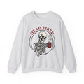 Skeleton Coffee Halloween Coffee Gift Tattoo Skull Coffee Horror Fan Traditional Caffeine Vintage Sweatshirt