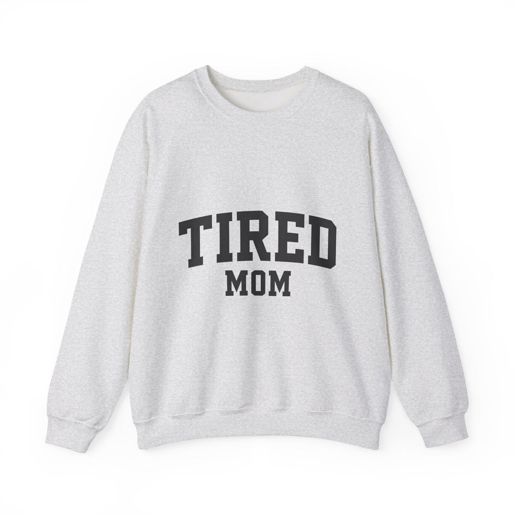 Varsity Block Text Sweatshirt Moms Parent Gift Women Bold Sweatshirt Lettering Sweatshirt Motherhood Fan Typography Sweatshirt Parenting Graphic Retro