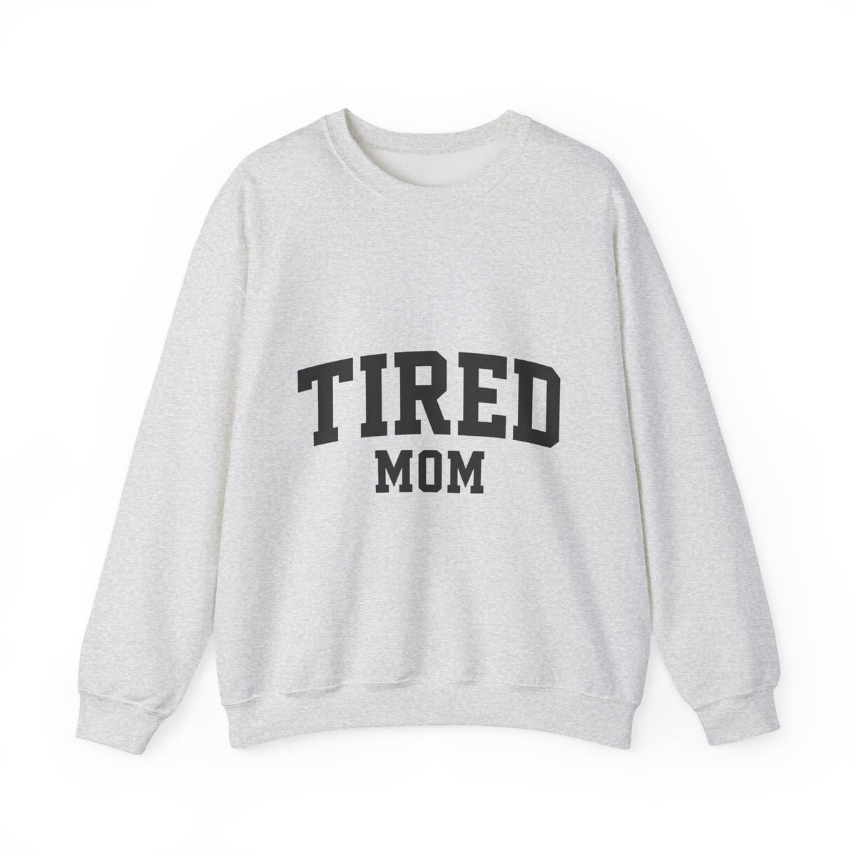 Varsity Block Text Sweatshirt Moms Parent Gift Women Bold Sweatshirt Lettering Sweatshirt Motherhood Fan Typography Sweatshirt Parenting Graphic Retro