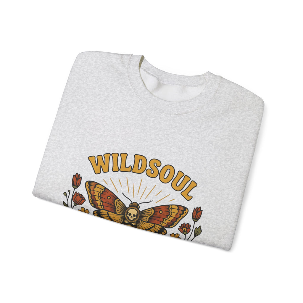 Insect Skull Sweatshirt Gothic Wilderness Gift Women Blackwork Sweatshirt Bug Sweatshirt Dark Fan Tattoo Sweatshirt Nature Graphic Hand Drawn Blossom Sweatshirt