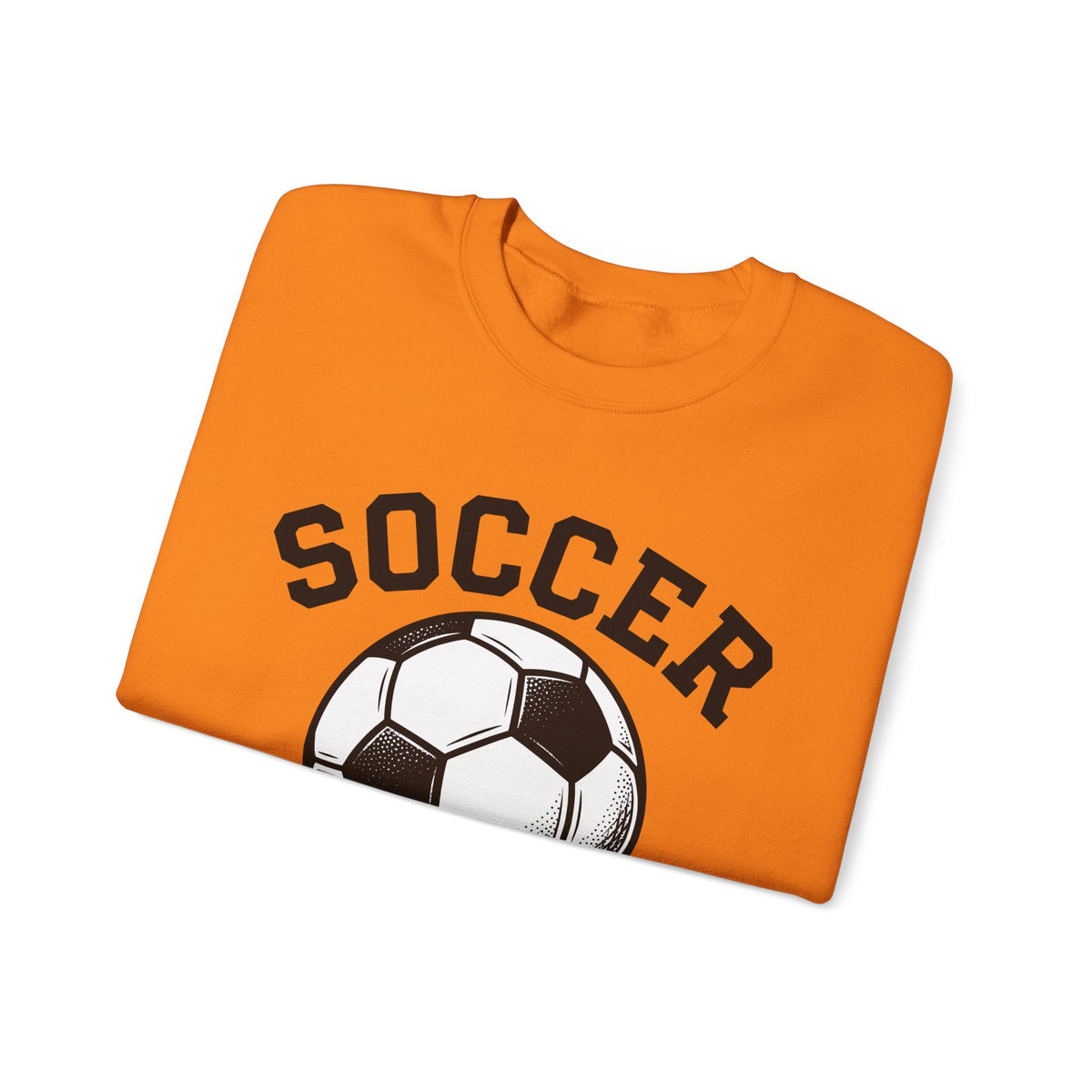 Soccer Ball Moms Sports Gift Vintage Football Mom Fan Retro Athletic Hand Drawn Varsity Sweatshirt