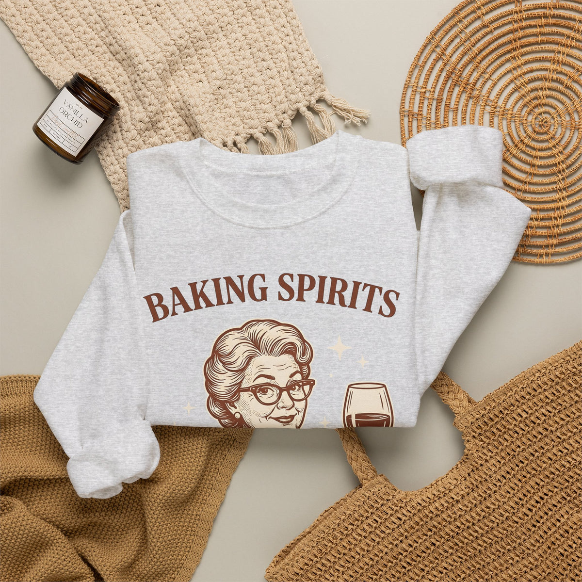 Nana Cookies Sweatshirt Christmas Joke Gift Women Rustic Sweatshirt Cookie Sweatshirt