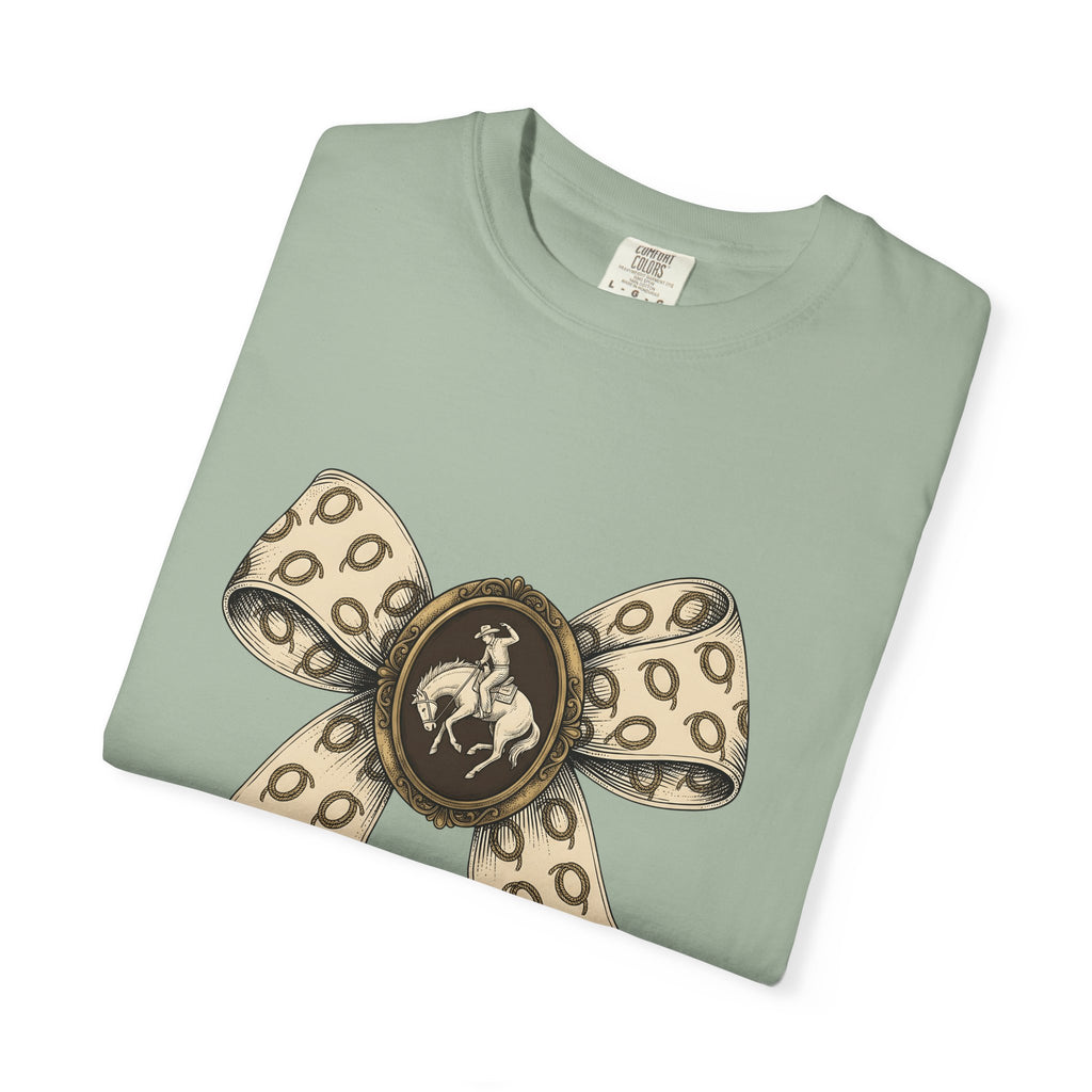 Rodeo Girl T-Shirt Cowgirl Equine Gift Women Retro T-Shirt Cowgirl