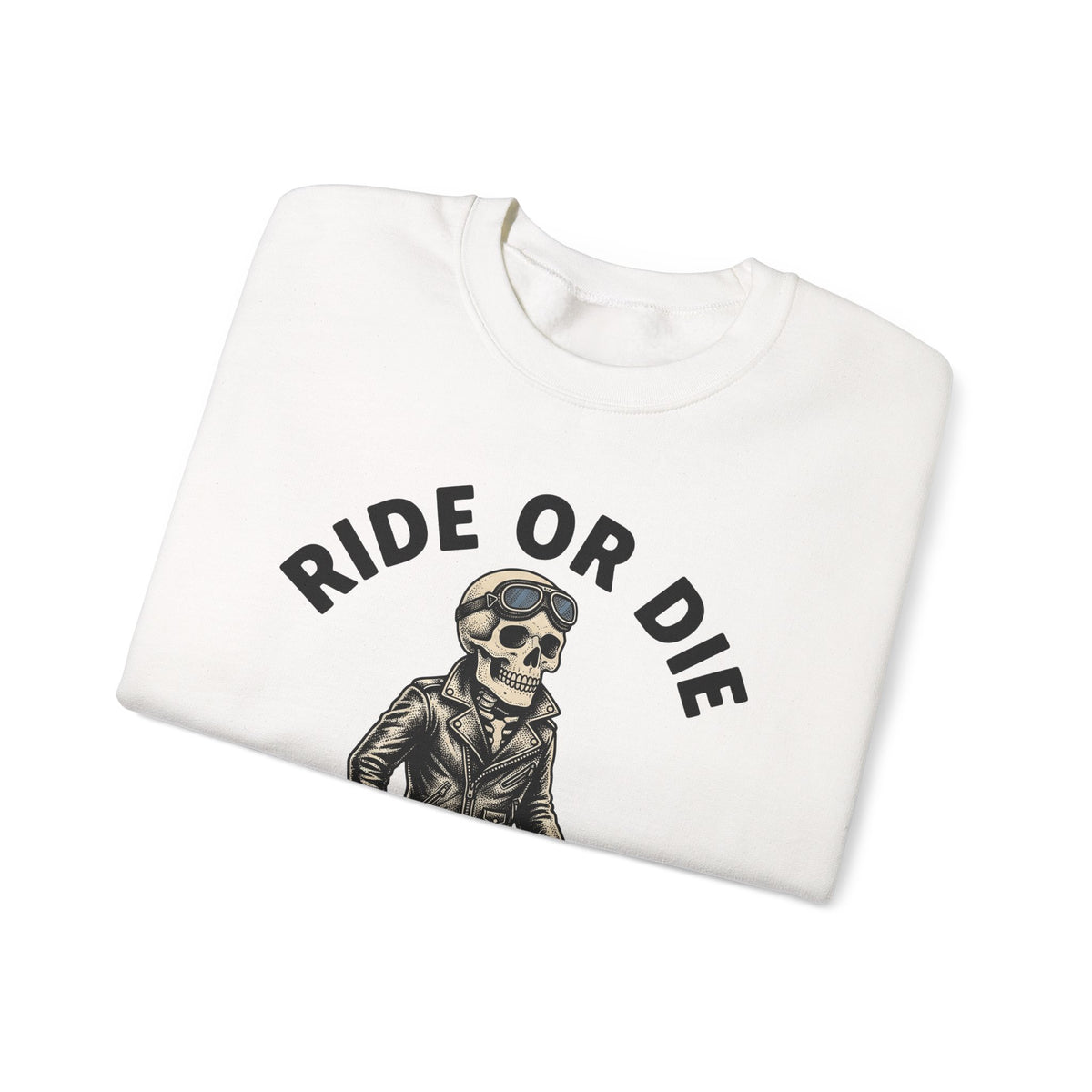 Bony Biker Sweatshirt Halloween Chopper Gift Women Old School Sweatshirt Biker Sweatshirt Horror Fan Retro Sweatshirt Motorcycle Graphic Grunge Shades Sweatshirt