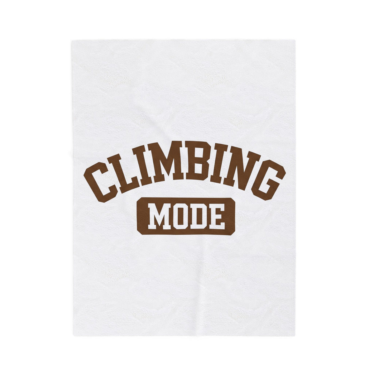 Climbing Text Blanket Climbing Fitness Gift Women Bold Blanket Boulder Blanket Climber Enthusiast Graphic Blanket Workout Graphic Retro Arched