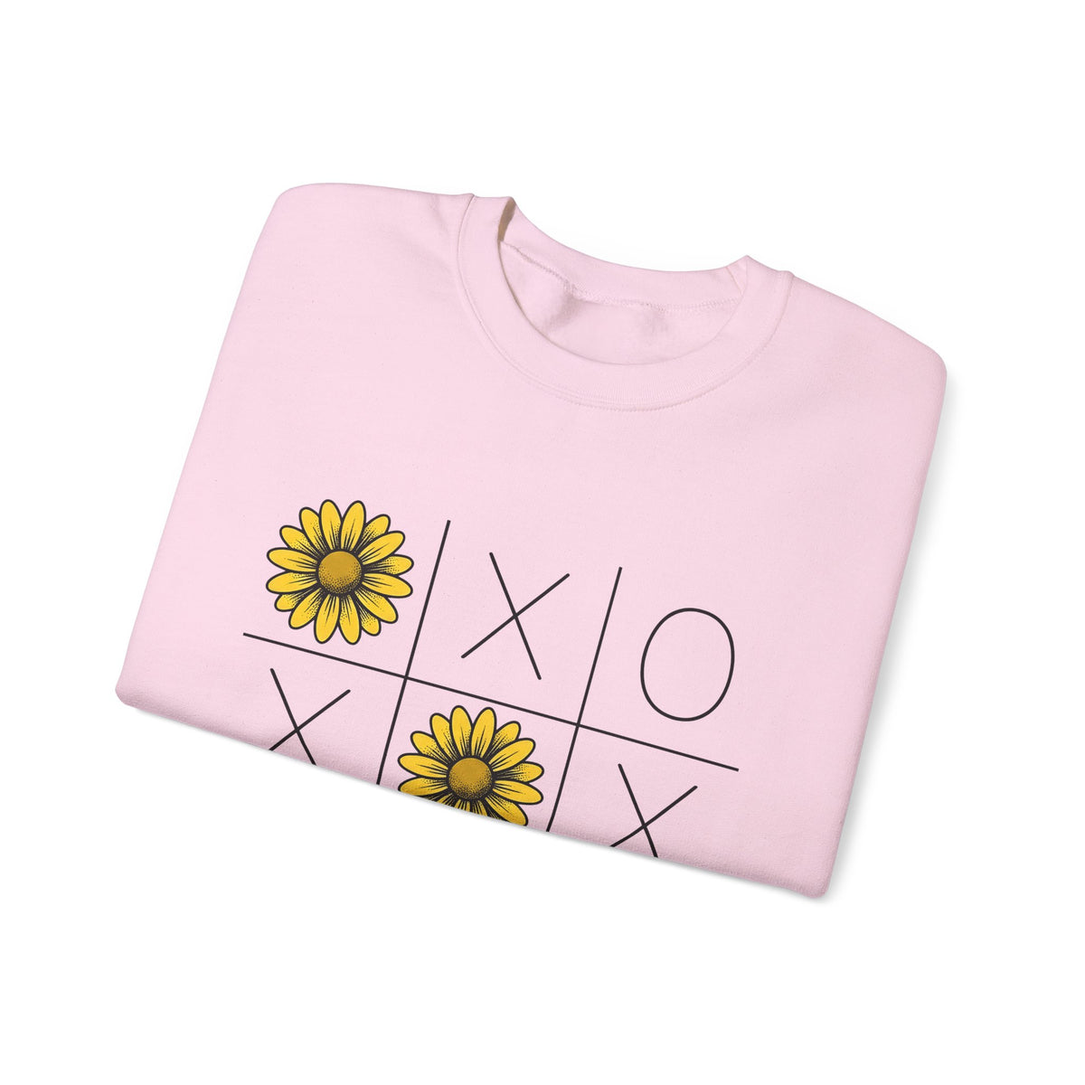 Sunflower Game Sweatshirt St. Valentine's Day Bouquet Gift Women Cartoon Sweatshirt Sunflower Sweatshirt Valentine Fan Comic Sweatshirt Floral Graphic Modern