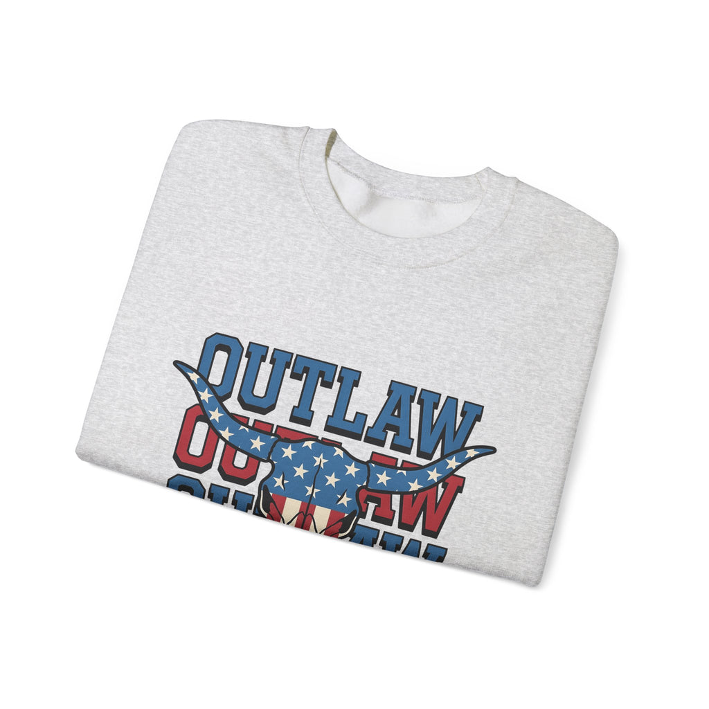 Steer Skull Sweatshirt America Ranch Gift Women Freedom Sweatshirt Cow Skull Sweatshirt American Enthusiast Western Graphic Heritage Star Patterns Sweatshirt