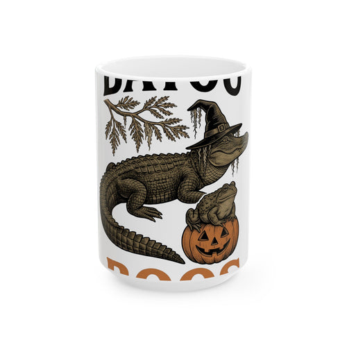 Alligator Frog Pumpkin Mug Halloween Animal Gift Women Vintage Mug Toad Mug Horror Fan Retro Mug Creature