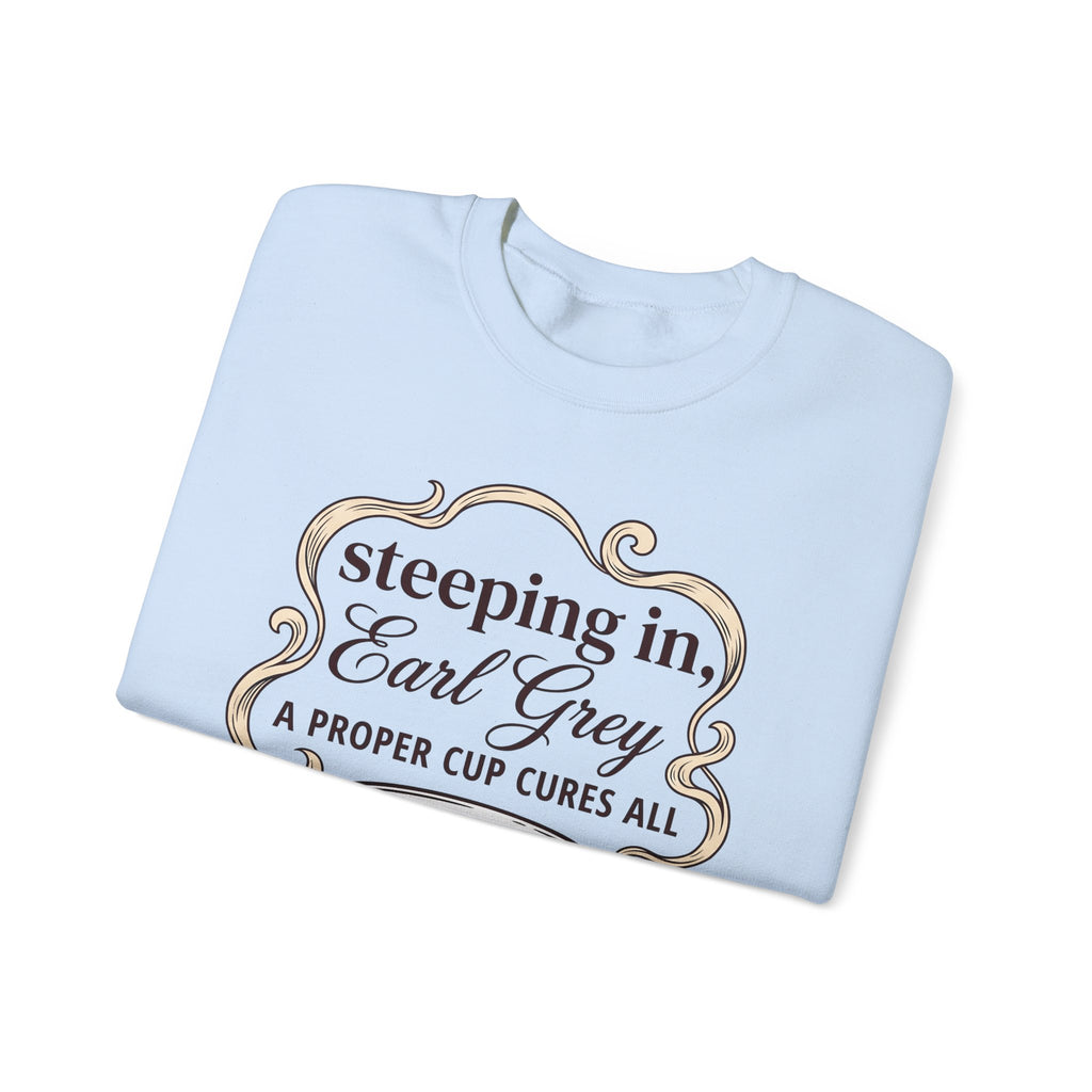 Tea Cup Sweatshirt Tea Plant Gift Women Classic Sweatshirt Teacup Sweatshirt Tea Fan Vintage Sweatshirt Floral Graphic Line Art Steam Sweatshirt