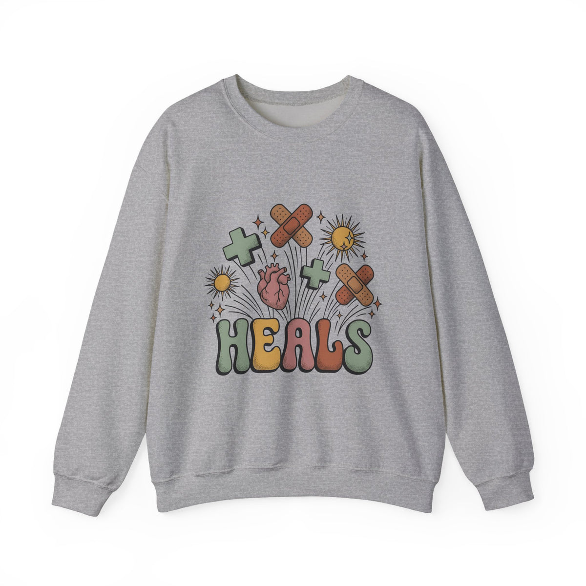 Anatomical Heart Sweatshirt Nurses Thank You Gift Women Classic Sweatshirt Heart Diagram Sweatshirt Nurse Practitioner Enthusiast Vintage Sweatshirt