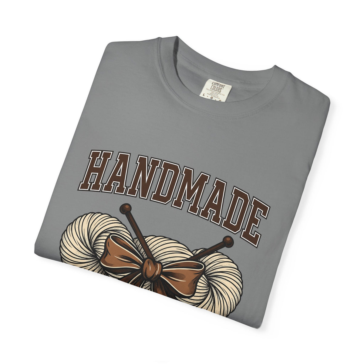 Wool Knitting Hooks T-Shirt Moms Hobby Gift Women Farmhouse T-Shirt Knitting Needles T-Shirt Motherhood Fan Rustic T-Shirt Crafting Graphic Old