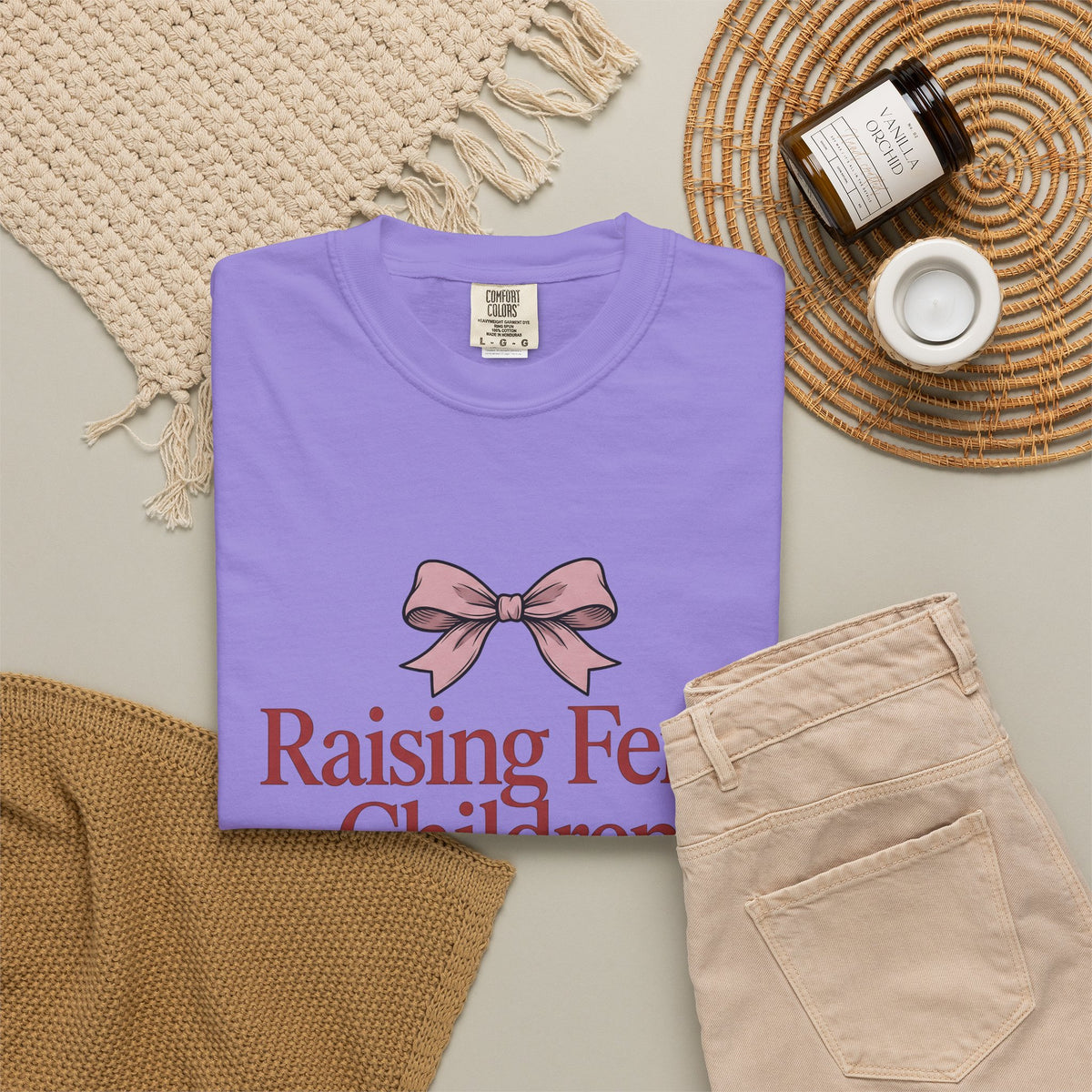 Pink Ribbons T-Shirt Moms Jokes Gift Women Fun T-Shirt Bows T-Shirt Motherhood Fan Cute T-Shirt Pun Graphic Retro Bow T-Shirt