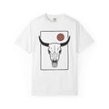 Bull Head T-Shirt Cowgirl Cowboy Gift Women Southwestern T-Shirt Bull T-Shirt Rodeo Fan Western T-Shirt Cowboy Graphic Sleek Sun Icon T-Shirt