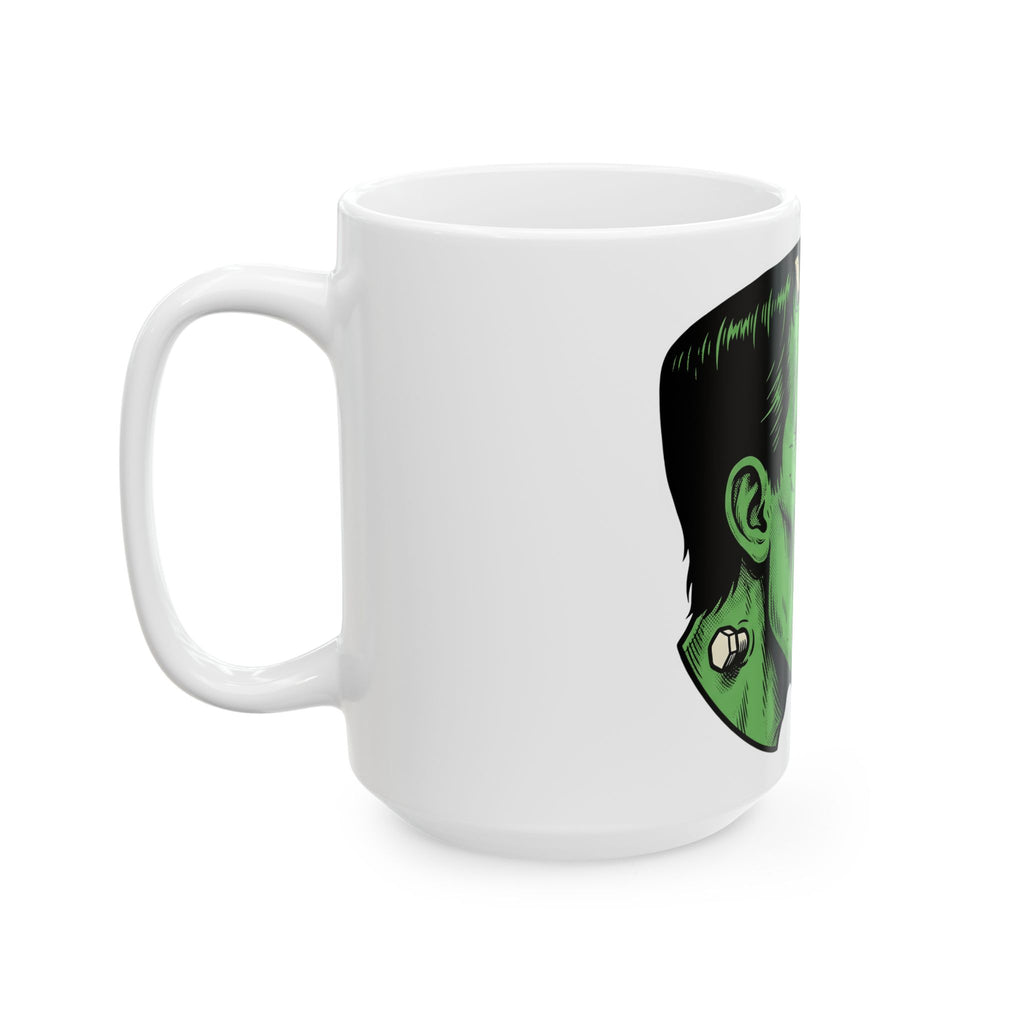 Frankenstein Creature Halloween Scary Gift Cartoon Monster Horror Fan Creepy Frightening Mug