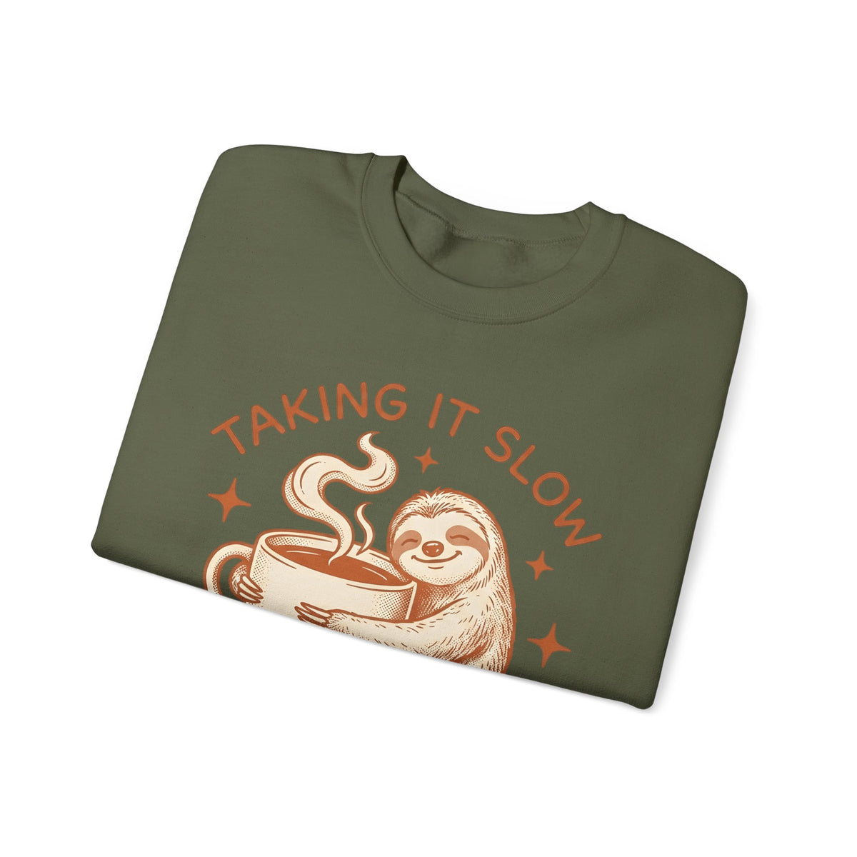 Sloth Latte Cup Sweatshirt Coffee Pets Gift Women Cartoon Sweatshirt Sweatshirt Sweatshirt Coffee Fan Coffee Cup Sweatshirt Animal Graphic Hand Drawn Twinkles Sweatshirt