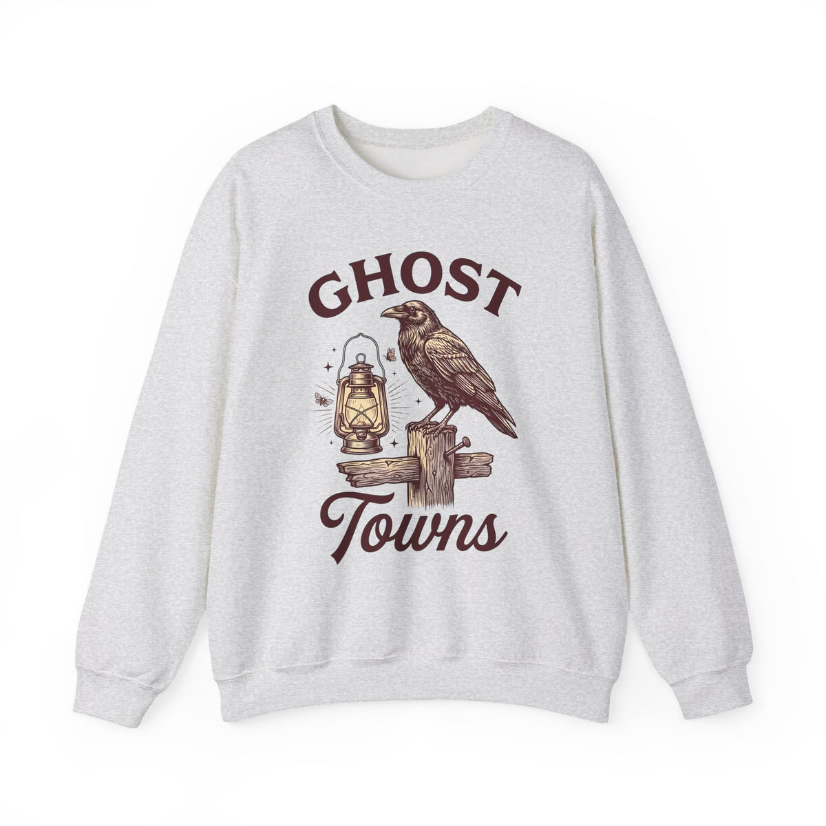 Dark Bird Lantern Sweatshirt Gothic Autumn Gift Women Old School Sweatshirt Lantern Sweatshirt Dark Fan Retro Sweatshirt Fall Graphic Cartoon Log Post Sweatshirt