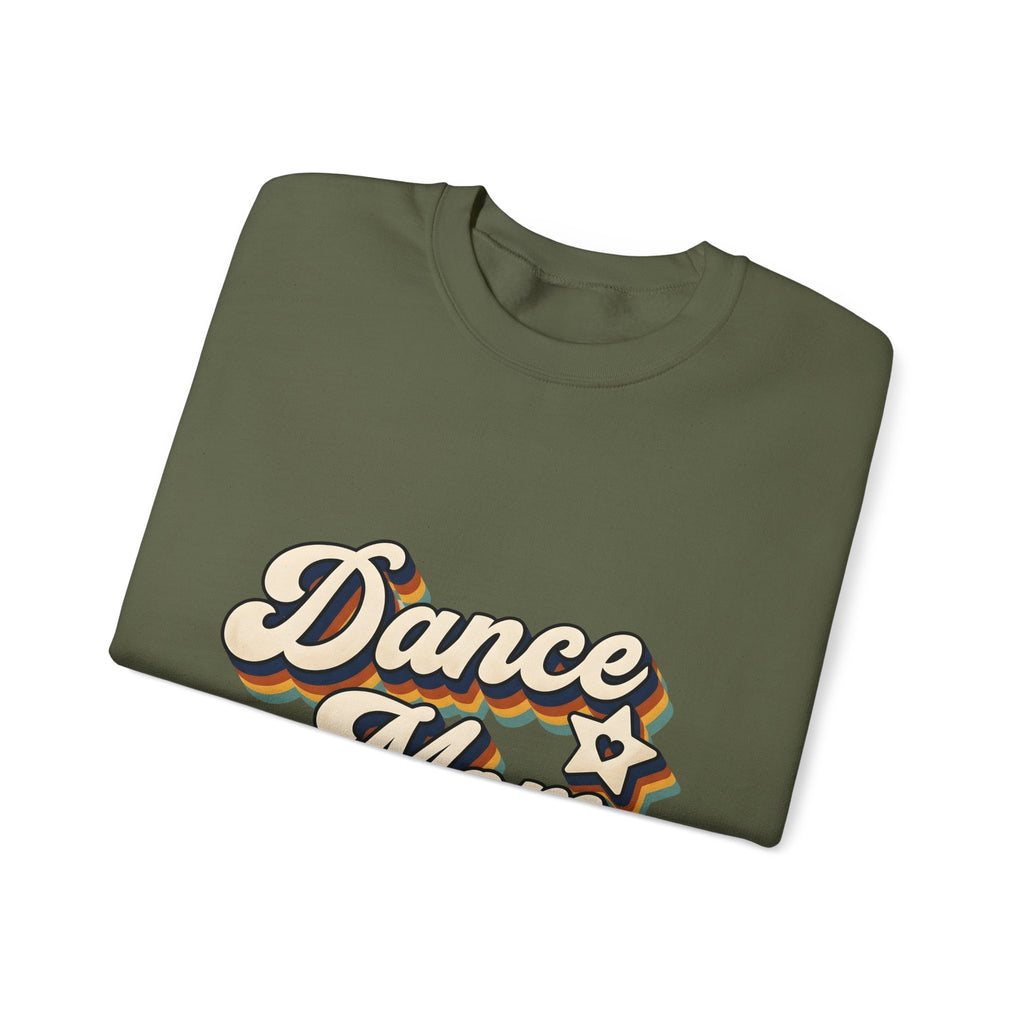 Vintage Lettering Sweatshirt Moms Ballet Gift Women Block Sweatshirt Typography Sweatshirt Motherhood Enthusiast Typography Sweatshirt Dance Graphic Classic