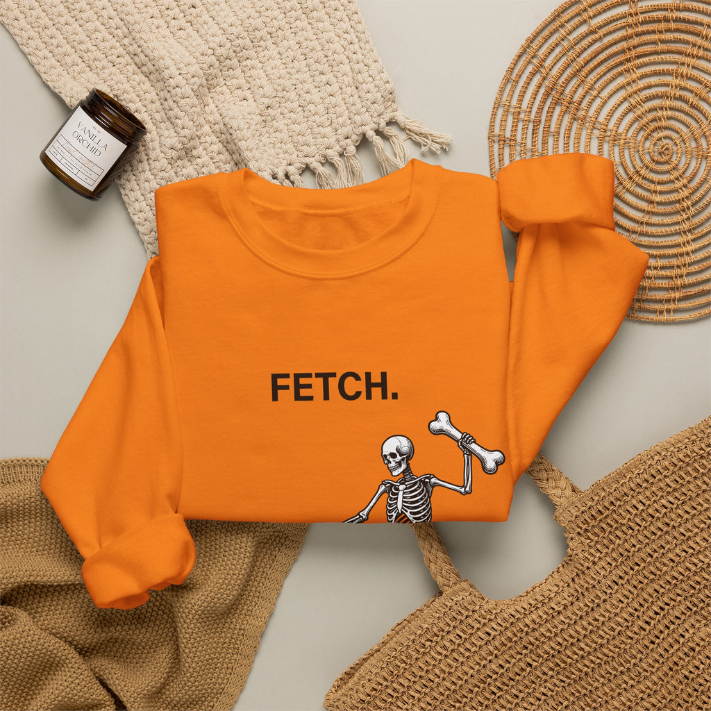 Canine Skeleton Sweatshirt Dog Fall Holiday Gift Women Old School Sweatshirt Dog Skeleton Sweatshirt Dog Fan Retro Sweatshirt Autumn Graphic Line Art Skeletal