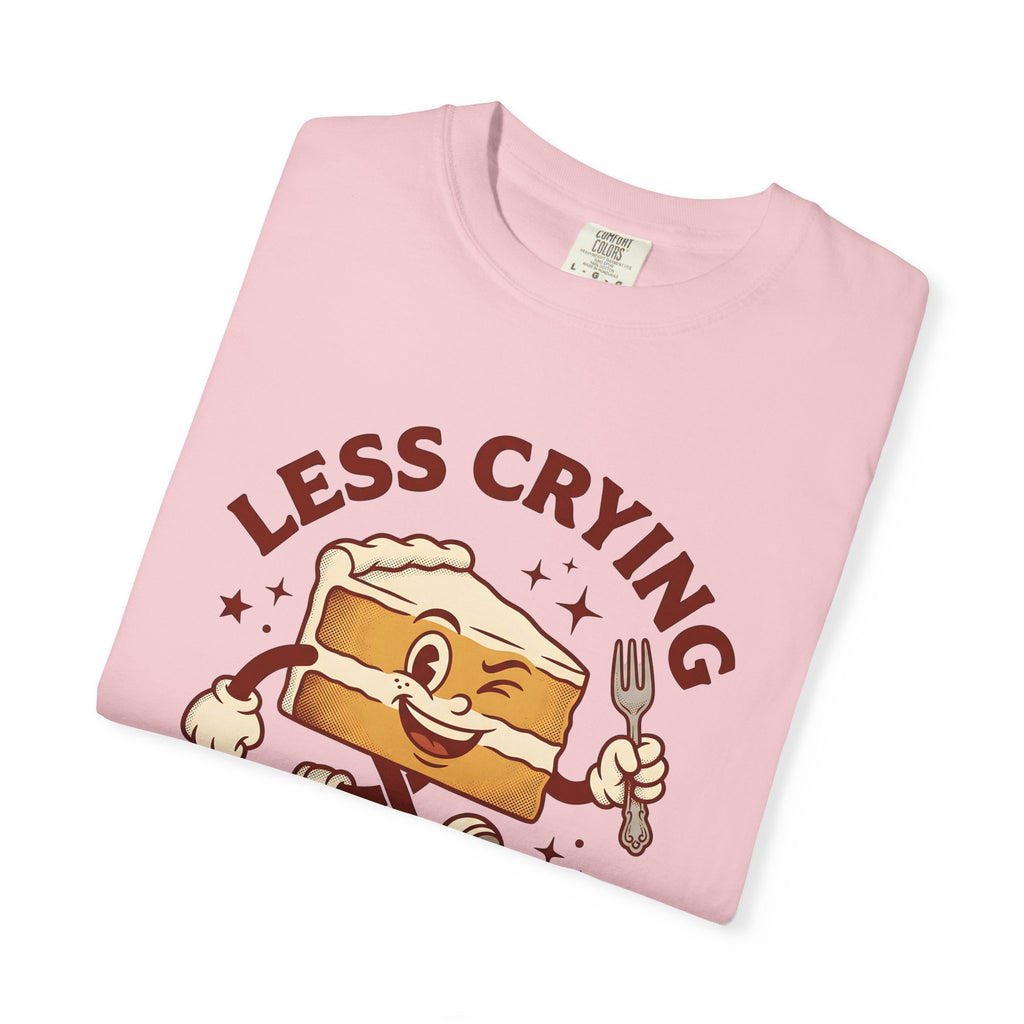 Cake Character T-Shirt Desserts Baking Gift Women Cartoon T-Shirt Pastry T-Shirt Sweets Fan Comic T-Shirt Baker Graphic Retro Fork T-Shirt