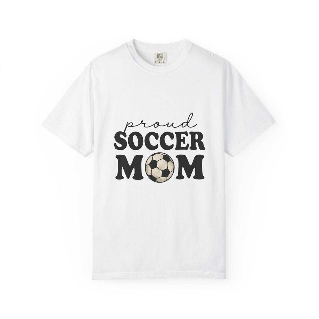 Soccer Ball T-Shirt Soccer Mom Fitness Gift Women Heavy T-Shirt Football T-Shirt Soccer Fan Grunge T-Shirt Workout Graphic Clean Sports T-Shirt