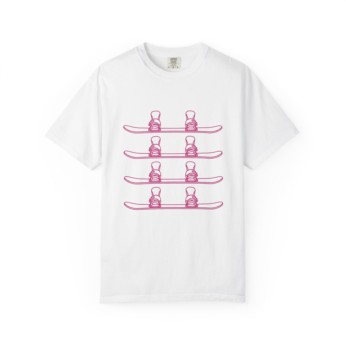 Snowboarder T-Shirt Sports Frost Gift Women Basic T-Shirt Snowboarder T-Shirt Athlete Fan Snowboarding T-Shirt Frosty Graphic Trendy Motif T-Shirt