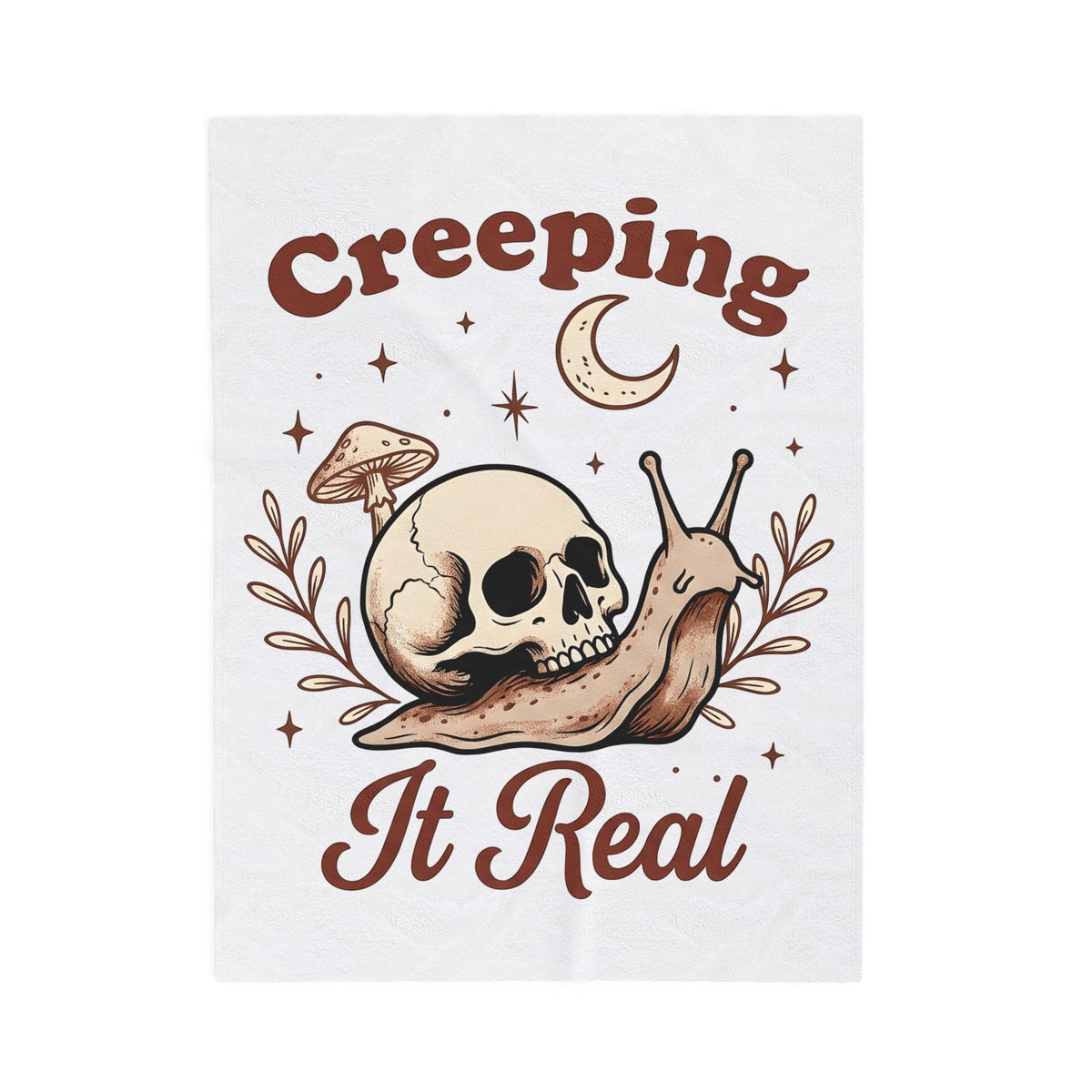 Skeleton Snail Blanket Halloween Horror Gift Women Retro Blanket Snail Blanket Horror Fan Creepy Graphic Blanket Sketch Toadstool Blanket