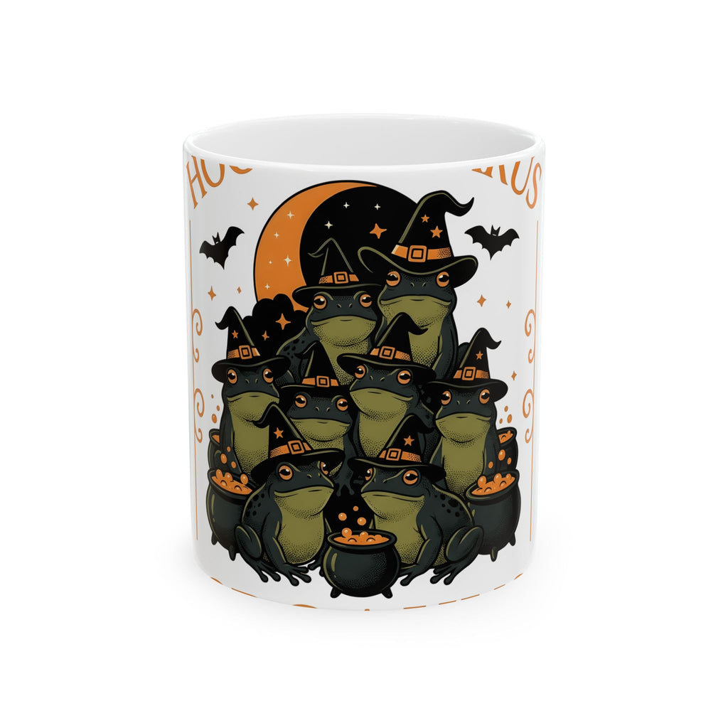 Witch Frogs Mug Halloween Animal Gift Women Cartoon Mug Toad Mug Horror Fan Comic Mug Creature Graphic Vintage Cauldrons Mug