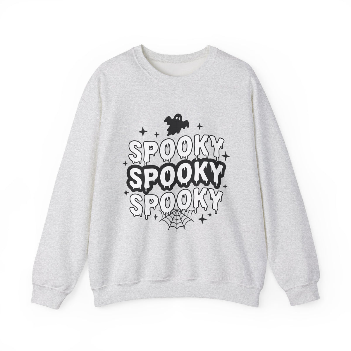 Spirit Design Sweatshirt Halloween Thriller Gift Women Modern Sweatshirt Spirituality Sweatshirt Horror Fan Abstract Sweatshirt Suspense Graphic Vintage Web