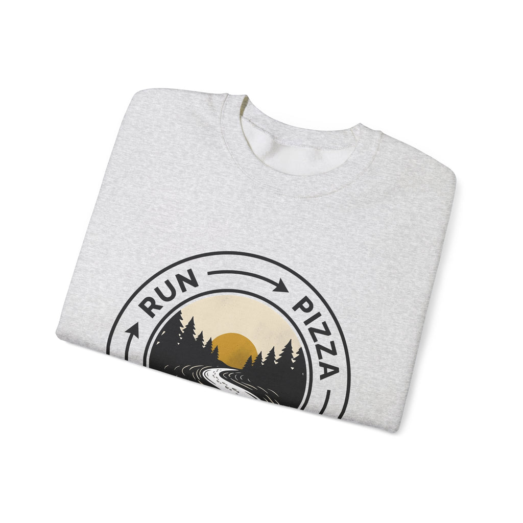 Hiking Trail Sports Jogging Gift Sketch Trail Athlete Enthusiast Drawing Runner Cartoon Sweatshirt
