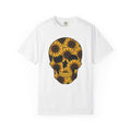 Bloom Skull T-Shirt Floral Alternative Gift Women Pop Art T-Shirt Sugar Skull T-Shirt Floral Fan Pop Art T-Shirt Punk Graphic Tribal Petals T-Shirt
