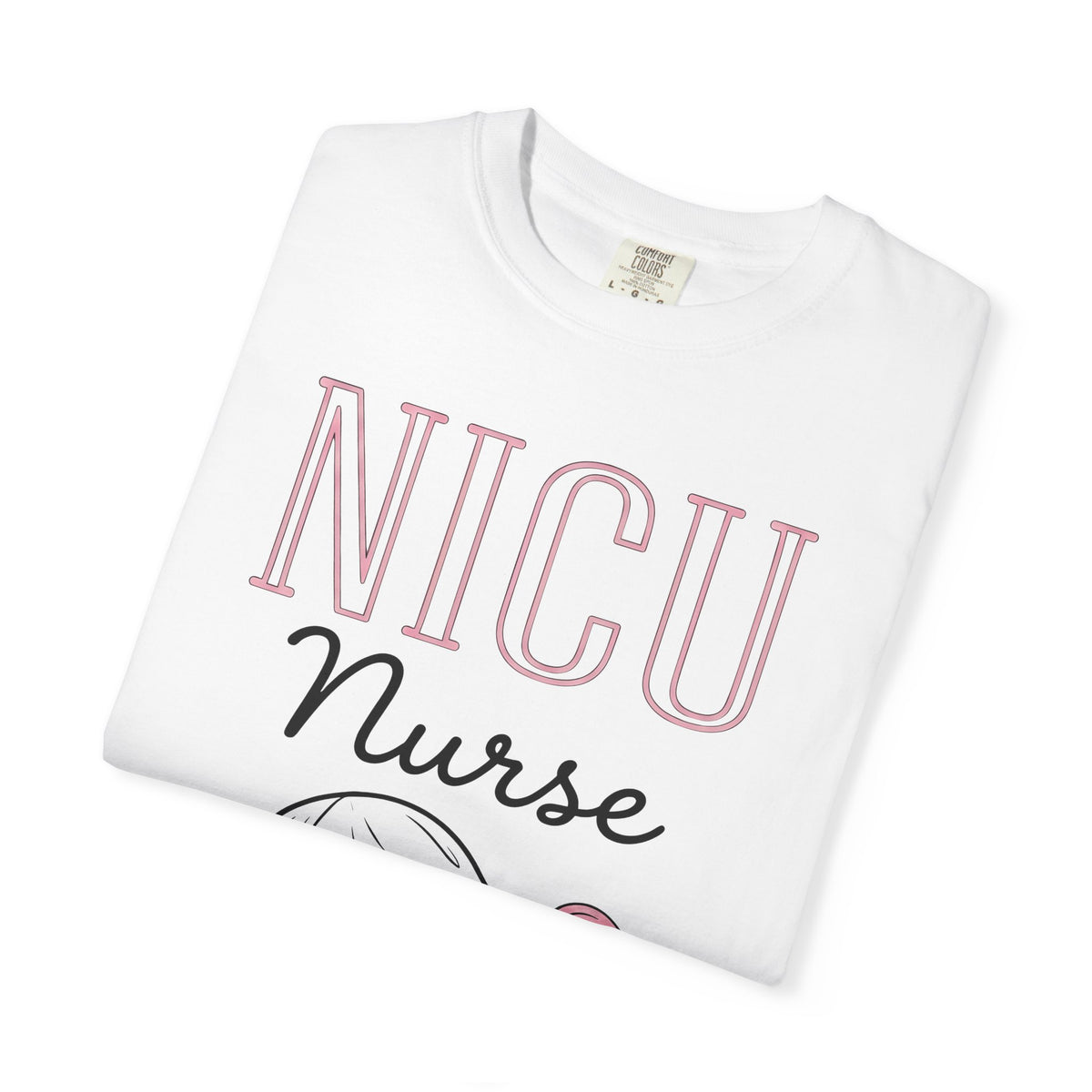 Infant Beanie T-Shirt Nurse Clinic Gift Women Sketch T-Shirt Baby Hat T-Sh