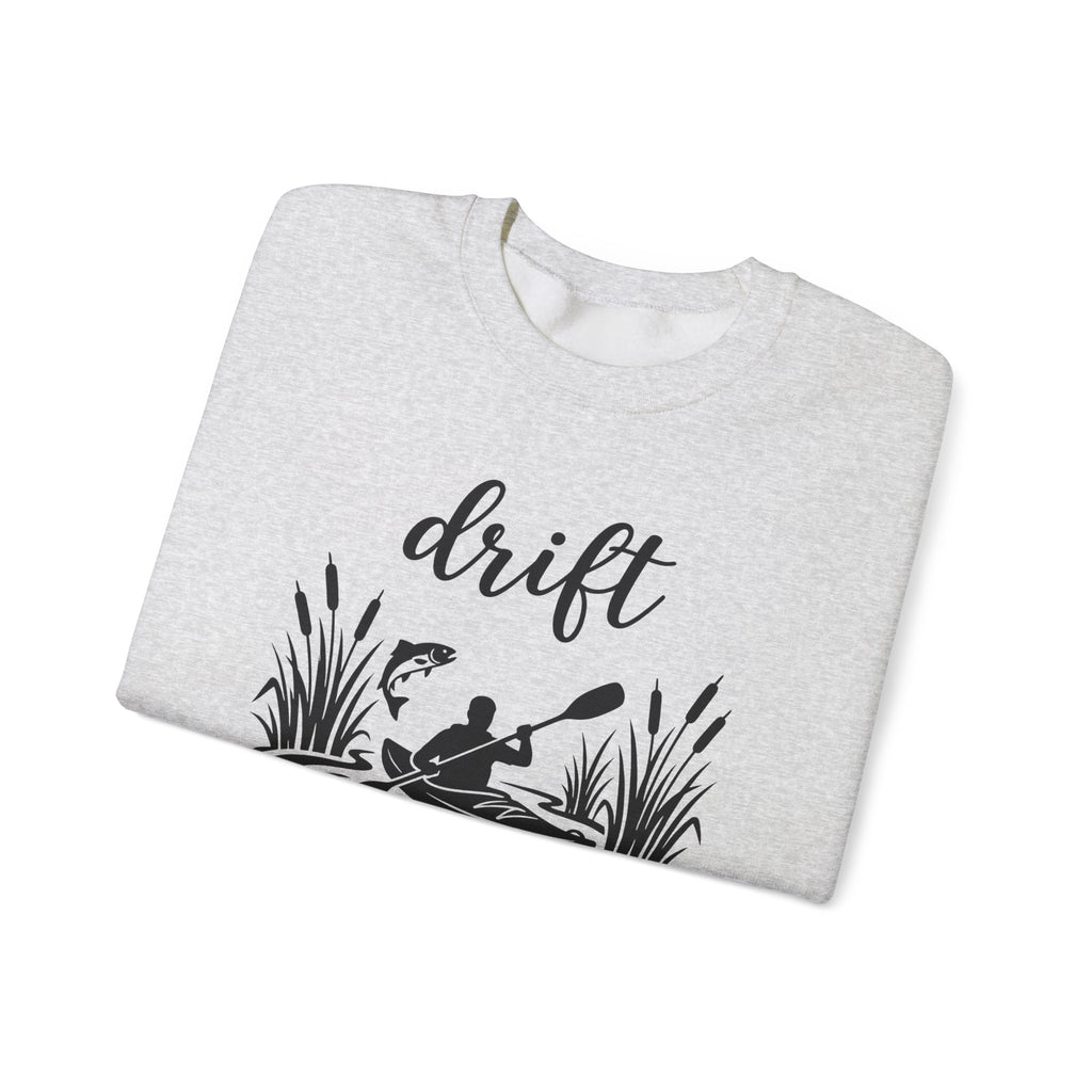 Kayak Silhouette Sweatshirt Sports Outdoors Gift Women Nature Graphic Sweatshirt Canoe