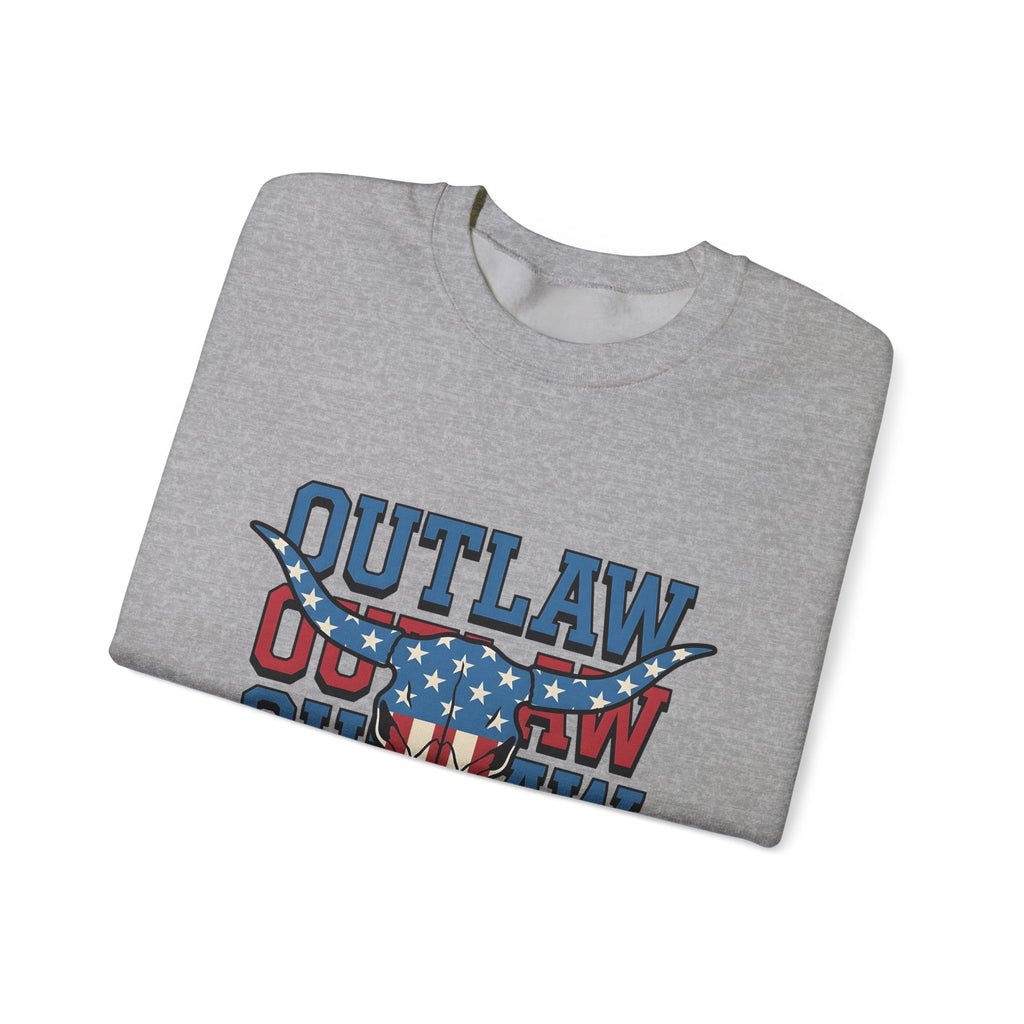 Steer Skull Sweatshirt America Ranch Gift Women Freedom Sweatshirt Cow Skull Sweatshirt American Enthusiast Western Graphic Heritage Star Patterns Sweatshirt