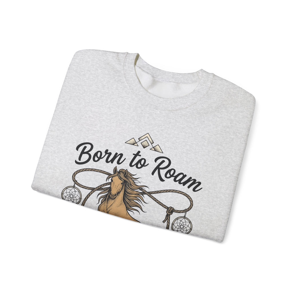 Horse Illustration Sweatshirt Cowgirl Ranch Gift Women Tribal Sweatshirt Stallion Sweatshirt Cowboy Fan Rodeo Sweatshirt Farm Graphic Retro Charm Sweatshirt