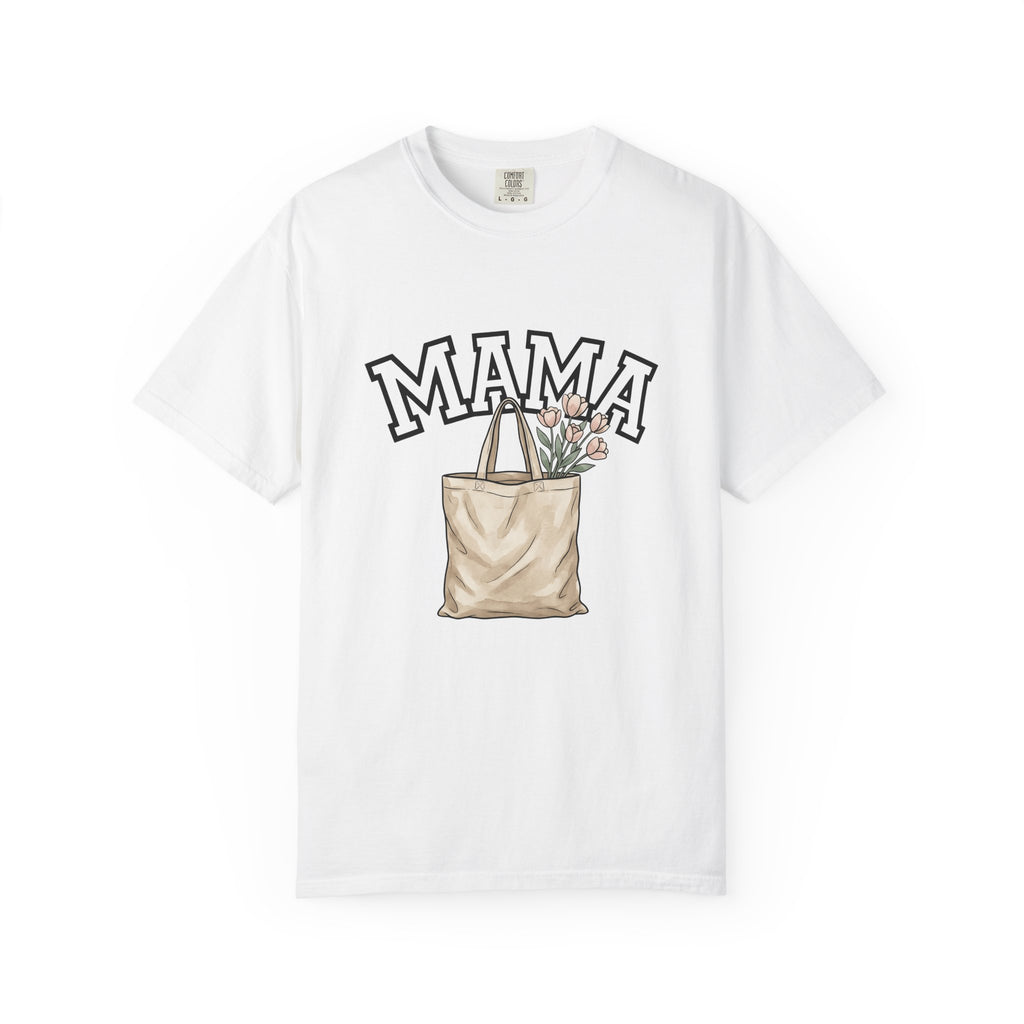 Flower T-Shirt T-Shirt Moms Blooms Gift Women Sketch T-Shirt Tote T-Shirt Mother Fan Drawing Design T-Shirt Simple Tulip Flower T-Shirt