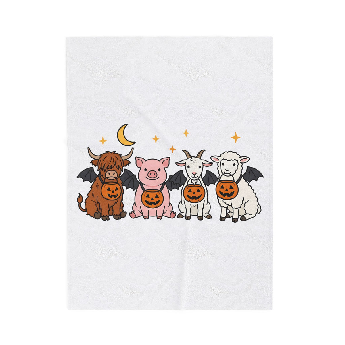 Country Animals Blanket Halloween Pets Gift Women Darling Blanket Farm Animals Blanket Halloween Fan Cute Blanket Pet Graphic Funny Halloween
