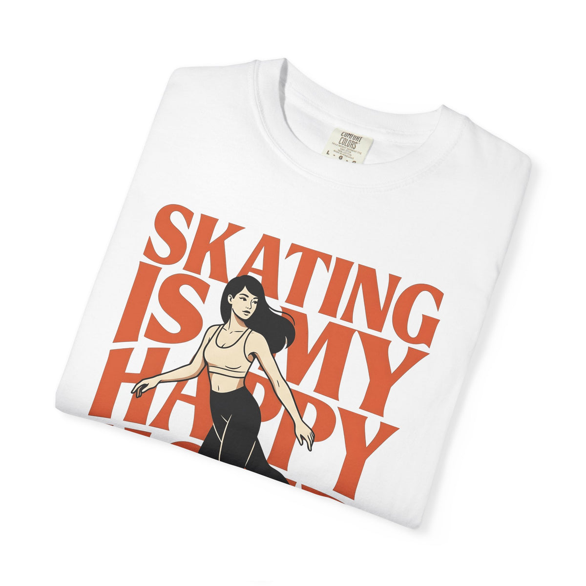Roller Skater T-Shirt Sports Fitness Gift Women Bold Graphic T-Shirt Sk8er T-Shirt Athlete Enthusiast Graphic Design Gym Graphic Vintage Retro