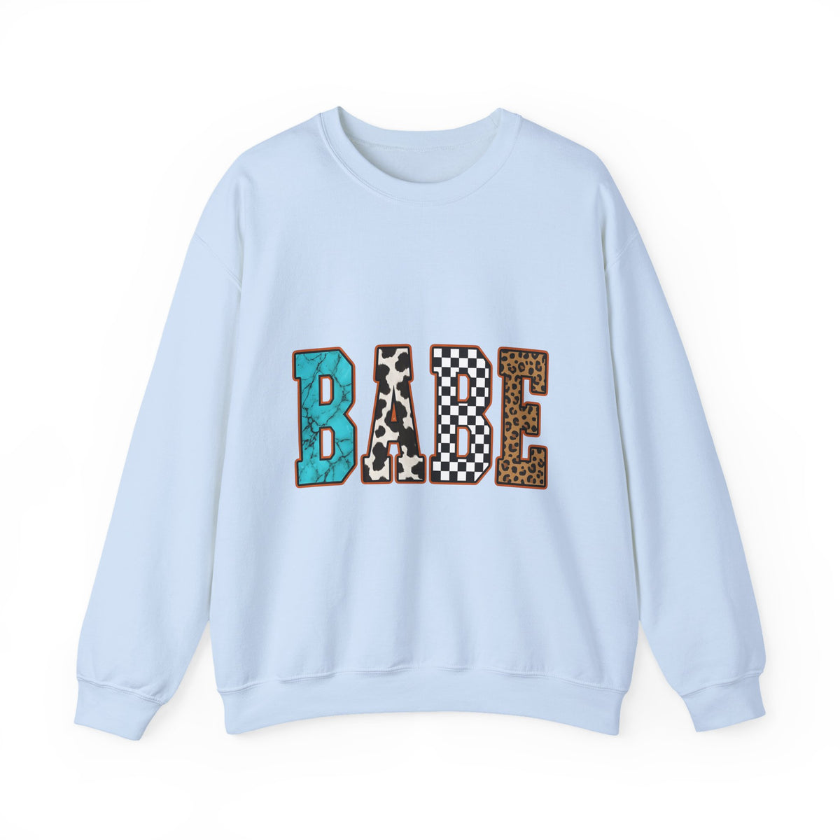 Animal Pattern Lettering Sweatshirt Cowgirl Fashionable Gift Women Cowboy Sweatshirt Typography Sweatshirt Rodeo Fan Western Sweatshirt Trendy Graphic Vintage