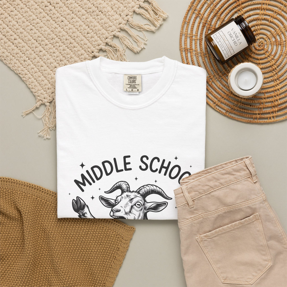 Goat Drawing T-Shirt Teachers Comedy Gift Women Cartoon T-Shirt Kid T-Shirt Educator Enthusiast Comic Graphic Classic Sparkle T-Shirt