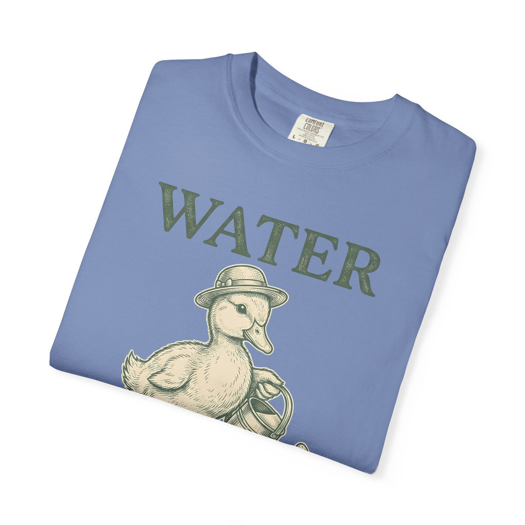 Duck Flower Pot T-Shirt Easter Landscaping Gift Women Old School T-Shirt Planter T-Shirt Easter Fan Vintage T-Shirt Gardening Graphic Doodle Cap