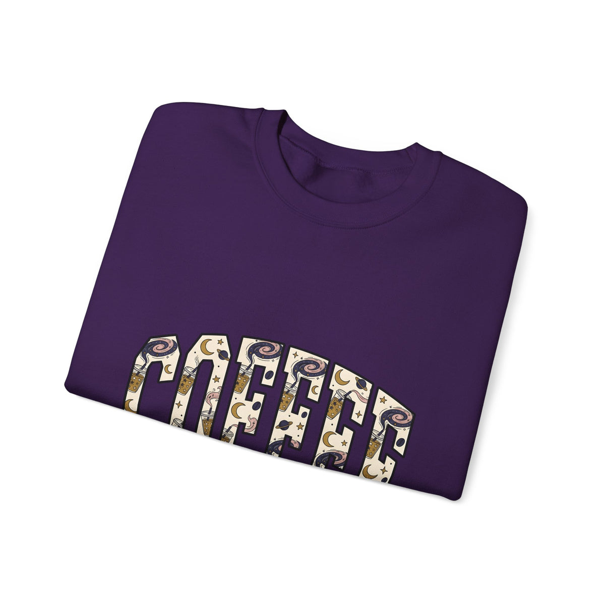 Coffee Sweatshirt Design Sweatshirt Coffee Astrology Gift Women Cartoon Sweatshirt Sweatshirt Sweatshirt Coffee Fan Toon Sweatshirt Zodiac Graphic Vintage Sparkles Sweatshirt