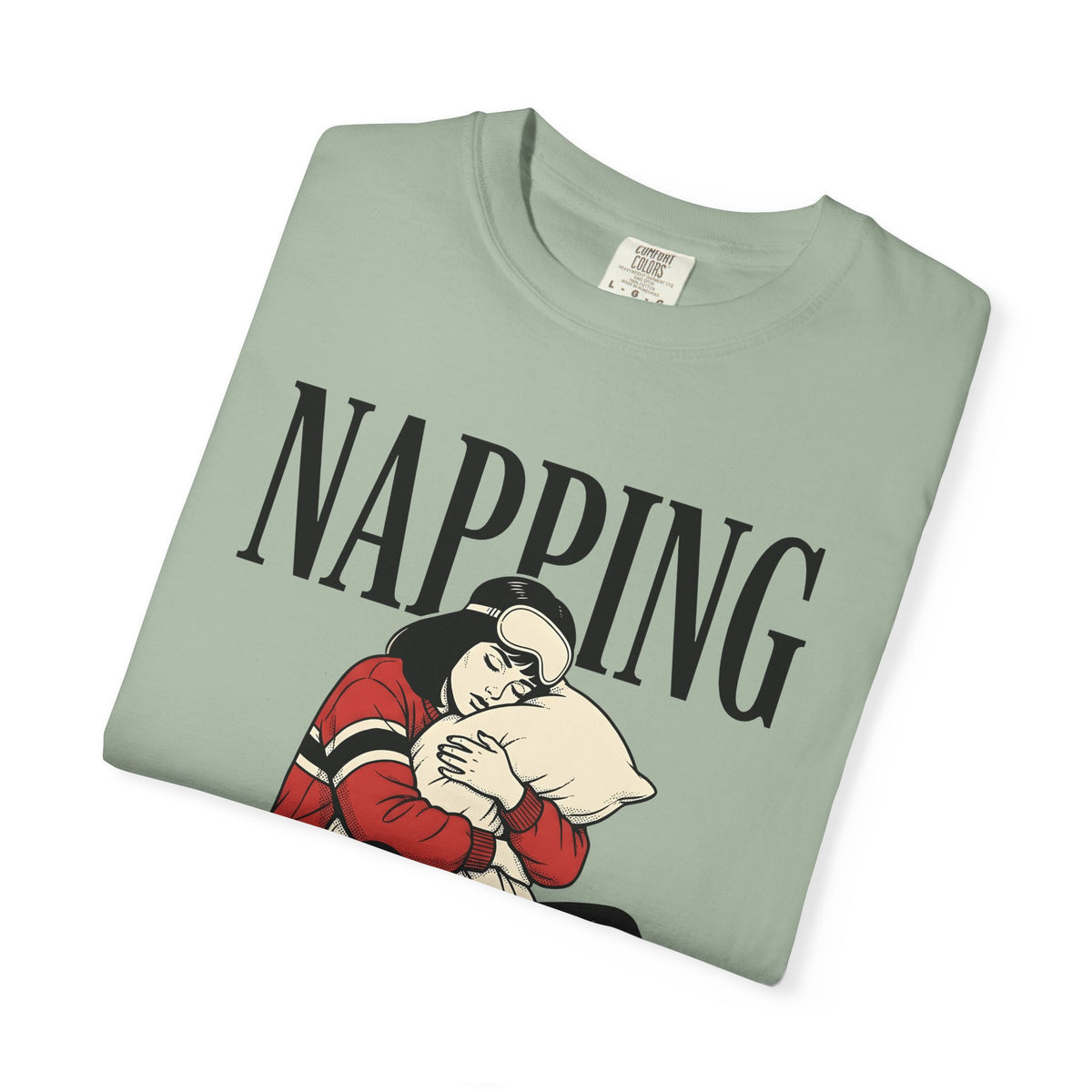 Girl T-Shirt T-Shirt Funny Sleep Gift Women Comic T-Shirt Plushie T-Shirt Humor Fan Cartoon T-Shirt Slumber Graphic Retro Alarm Clock T-Shirt